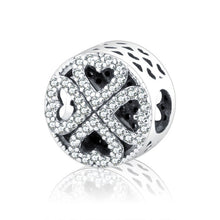 100% 925 Sterling Silver  Original Pandora Charm Bracelets  Jewelry Women